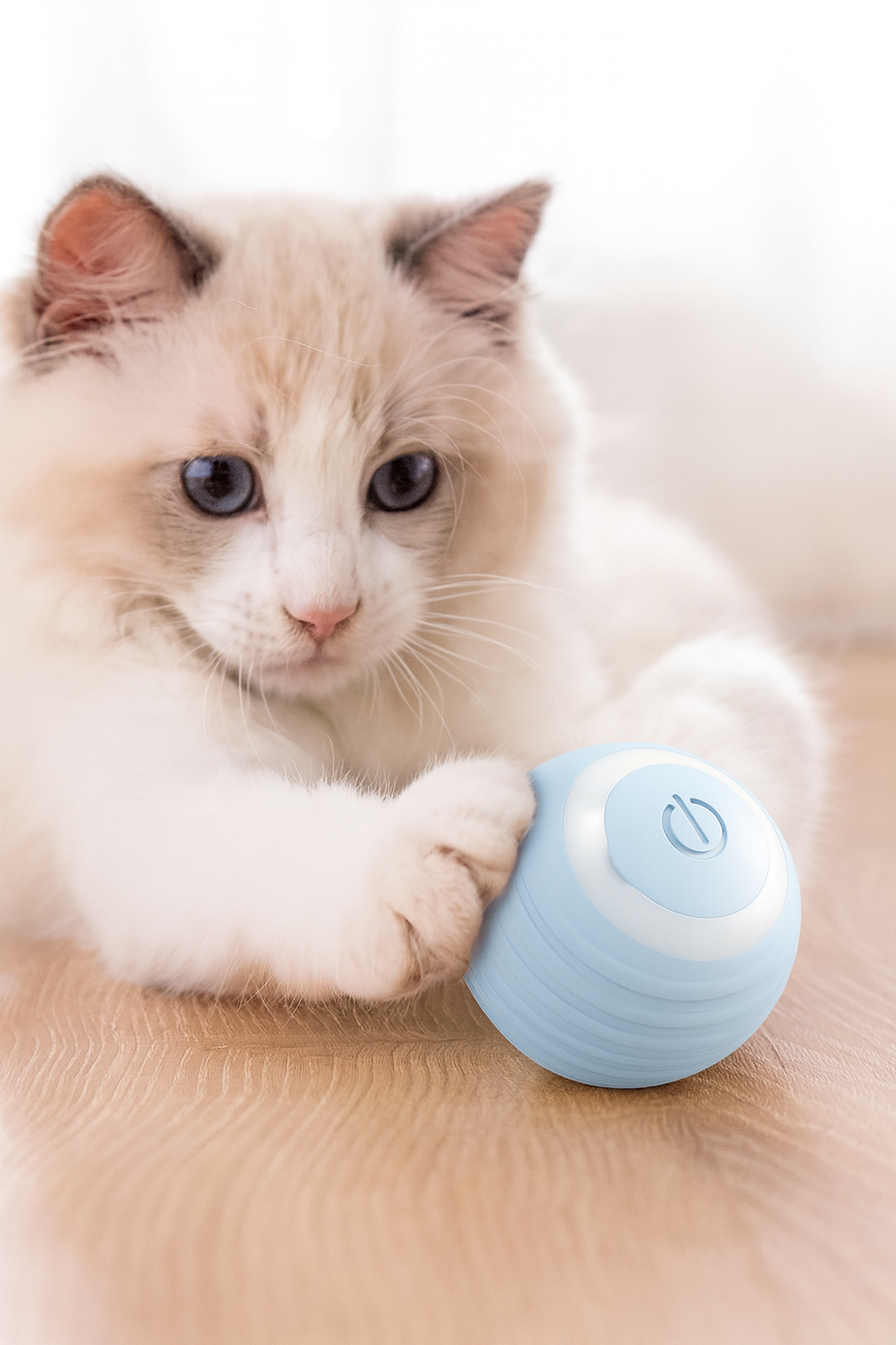 Pelota Inteligente Interactiva para Gatos